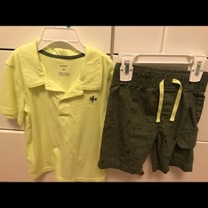 Carter’s size 4T boys adventure outfit